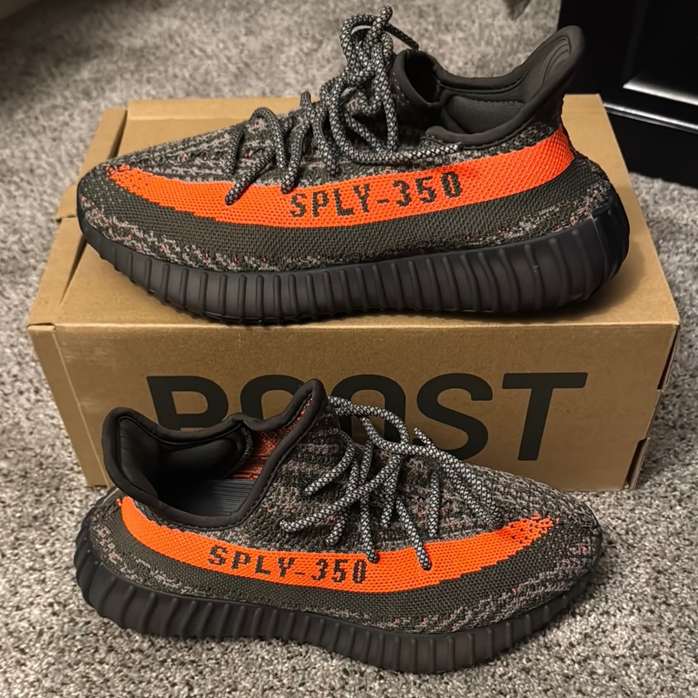 Adidas Yeezy Boost 350 V2 - Black and Orange